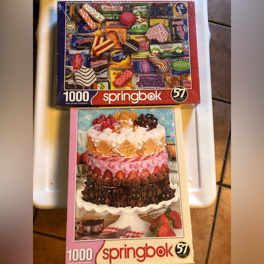 Bundle of 2 new Sprinbok Puzzles
